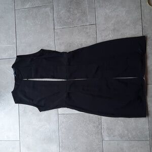 Zara Basic Elegant Black Cocktail Dress